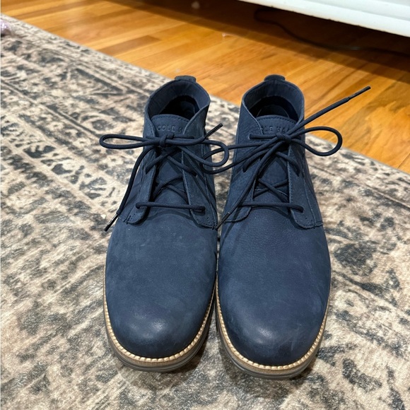 Cole Haan Blue Chukka Boots with Flexible Design 10.5 - Picture 2 of 9